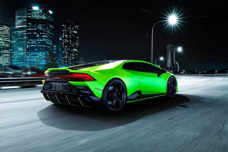 Оранжевая lamborghini а4